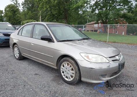 2004 Honda Civic Lx from USA, damaged, VIN 2HGES16534H535772